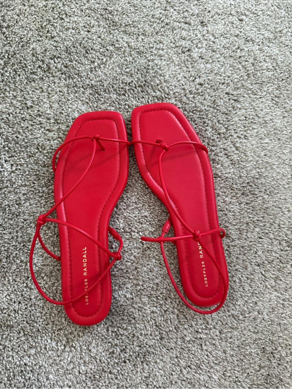 Loeffler Randall Square-Toe Sandals